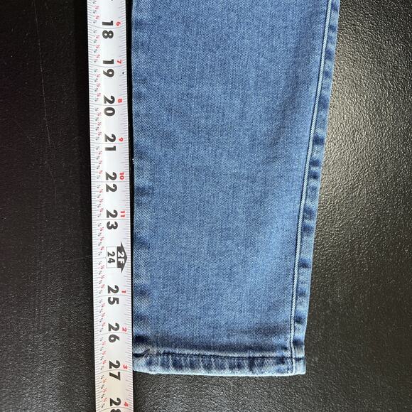 Mott & Bow Jeans Women 28x28 Blue High Rise Skinny Light Wash Stretch Denim - Picture 12 of 13